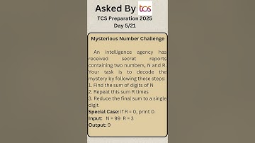 Tcs nqt preparation day 5/21#coding #tcsnqt2025 #tcshiring #tcs #developer #softwaredeveloper