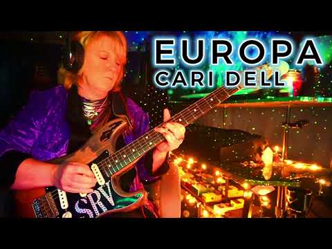 Europa- Female Lead Guitarist/ Guitar Cover by Cari Dell (female version) #europa