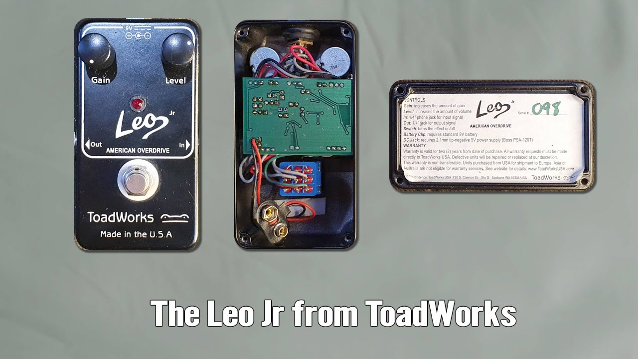 The Leo Jr American Overdrive from ToadWorks - YouTube