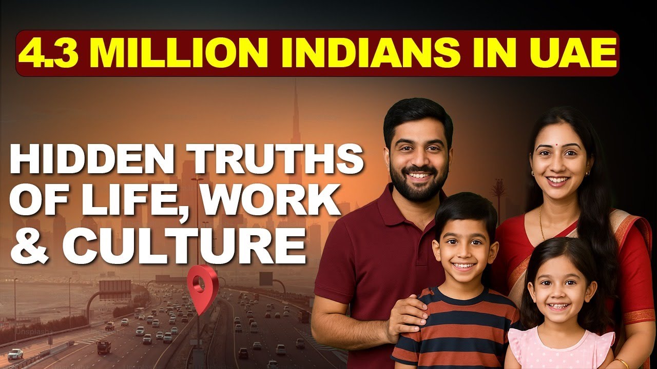 4.3 Million Indians in UAE: Hidden Truths of Life, Work & Culture