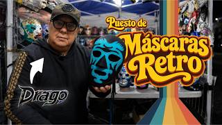 Drago nos muestra sus máscaras en venta hechas con materiales de antaño