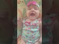 My granddaughter, Journee, just talking away to mama.