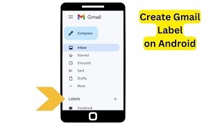 How to create Gmail Label on mobile - 2023 screenshot 1