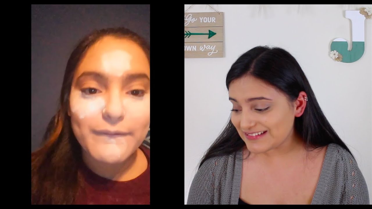 Recreating My First Ever Makeup Video From 2017 **very cringy**