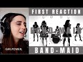 Singers First Reaction to BAND-MAID / Thrill (スリル) (Official Music Video)