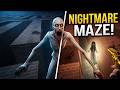 SCP-096 Monster vs Ghost Girl in DEADLY MAZE | Garry's Mod Horror