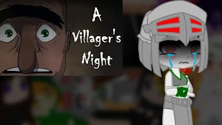 Mob Talker React To Villager Night (REQUESTED, this is short :/)