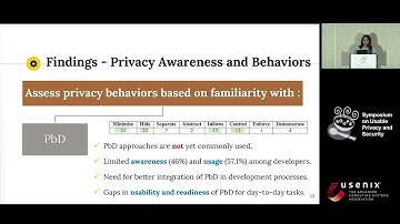 SOUPS 2024 - Evaluating Privacy Perceptions, Experience, and Behavior of Software Development Teams