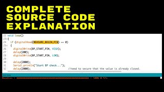 ARDUINO BLOOD PRESSURE SENSOR SOURCE CODE LINE BY LINE EXPLANATION - Step by step tutorial (4/6) screenshot 5