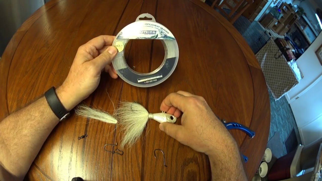 How to Tie a Bucktail Fluke Rig with KastKing DuraBlend