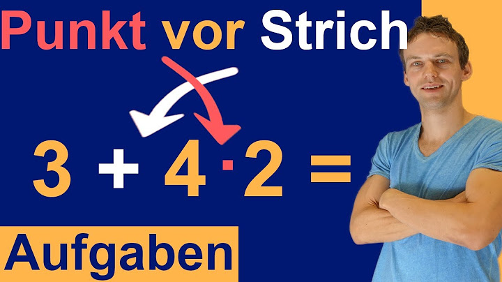 Punkt-vor-Strich-Regel - 3 Aufgaben mit Erklärung und Lösung