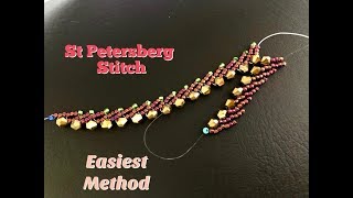 St Petersburg Stitch in my way..Easiest Tutorial Ever 💞