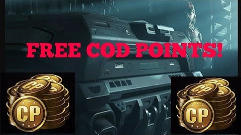 HOW TO GET FREE COD POINTS IN BLACK OPS 3!
