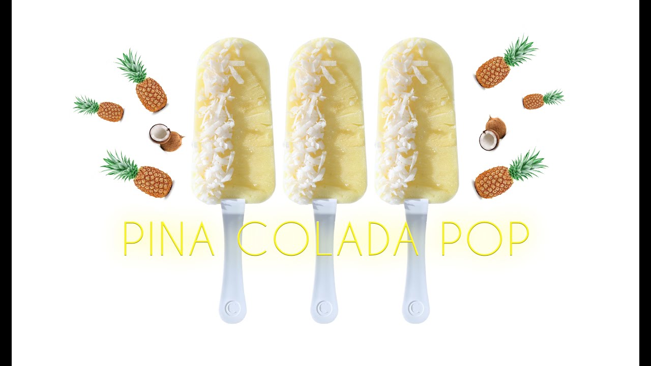 HOW TO MAKE PINA COLADA ICE POP (AND PICK OUT THE PERFECT PINEAPPLE