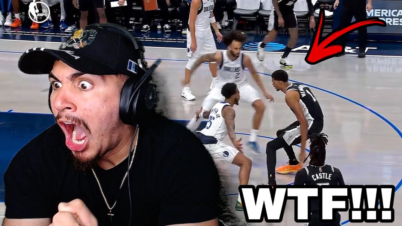 УЭМБИ НУЖНО ЗАБЛОКИРОВАТЬ!!! Реакция ДанДаМэна на матч «Маверикс» против «Сперс»: лучшие моменты ...