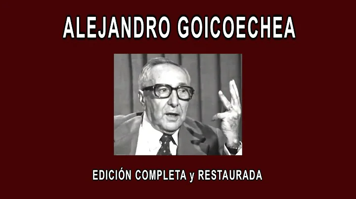 ALEJANDRO GOICOECHEA  A FONDO - EDICIN COMPLETA Y ...