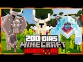 SOBREVIVENDO mas 100 DIAS NO MINECRAFT ERA MEDIEVAL HARDCORE