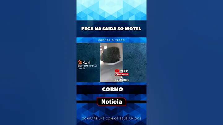 corno flagra mulher saindo do motel