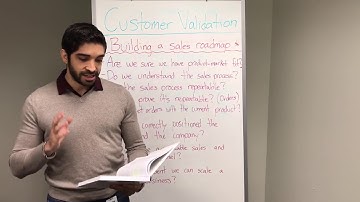 Customer Validation - The 2nd Step to the Epiphany