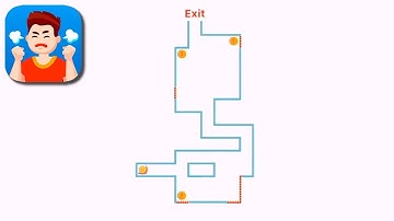 Easy Game Level 101 Reach the exit after collecting all the coins. Swipe to move.