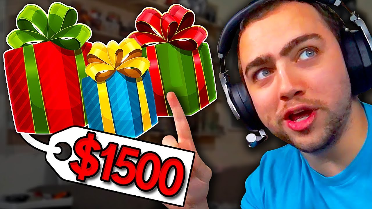 Mizkif Buys His Viewers Christmas Gifts.. - YouTube