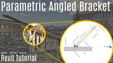 Revit Tutorial - Parametric Angled Bracket Revit Family