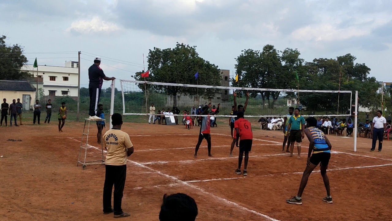 Volleyball final match venkatagiri Chennai v/s Nellore YouTube