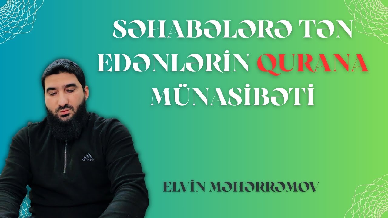 Səhabələrə tən edib onlara 