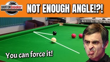 Snooker Cue Ball Control | Making The Angle