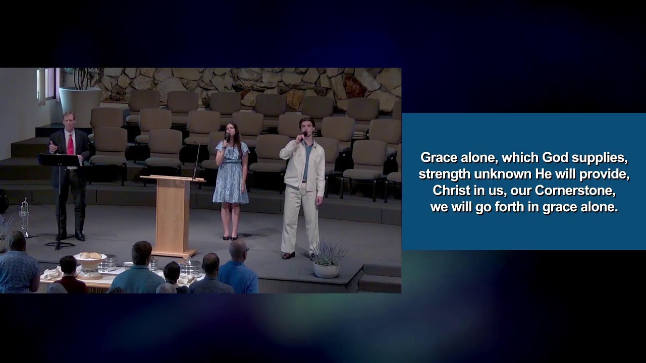 A live stream of the morning service of Grace Bible Church in Grandville, MI.