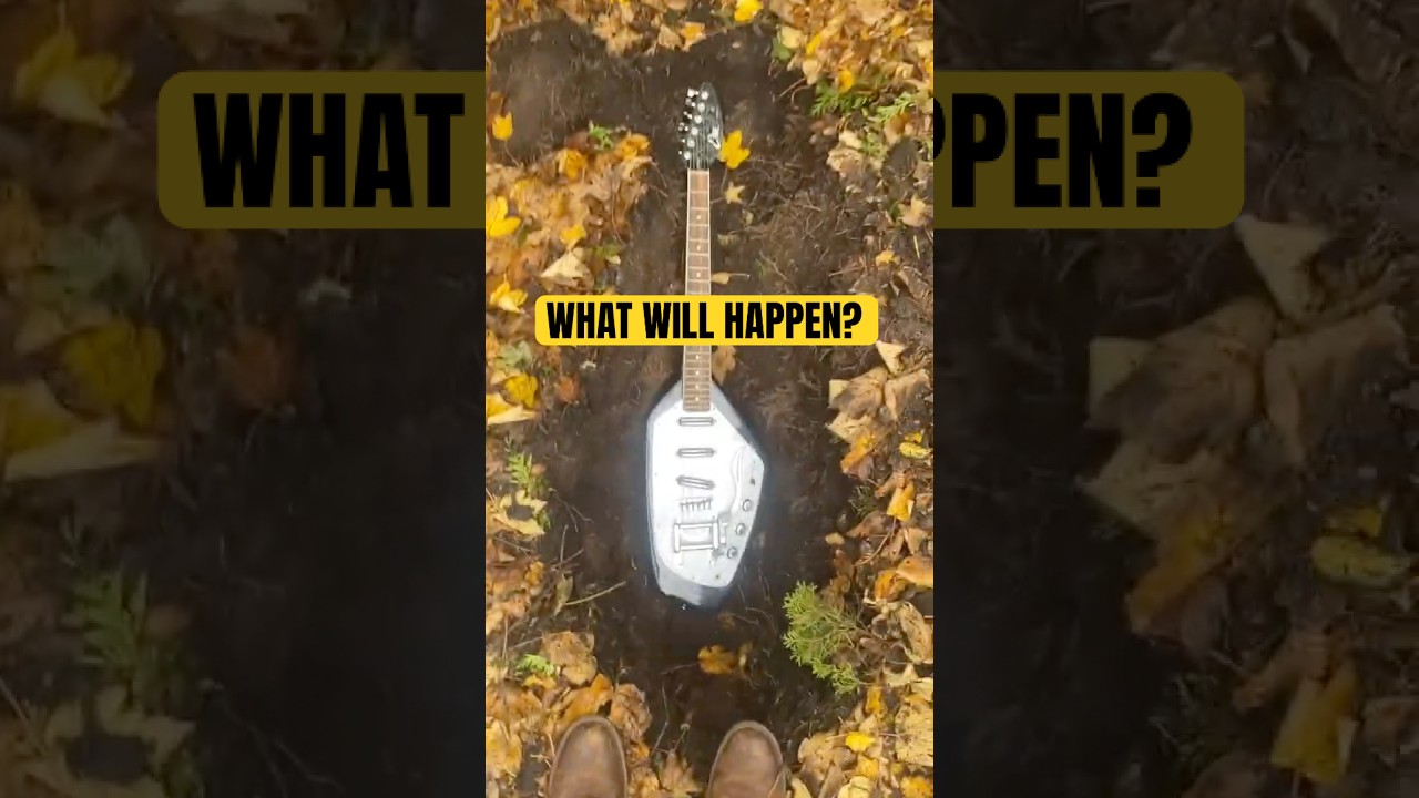 Гитара ПОХОРОНЕНА НА ГОД! 😱 