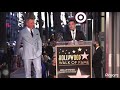 Rami malek speech  daniel craigs star in walk of fame