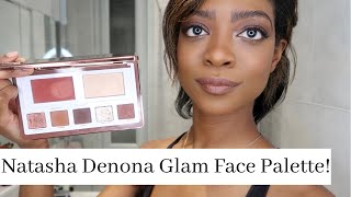New! Natasha Denona Glam Face Palette in Dark | Review, Swatches, Demo