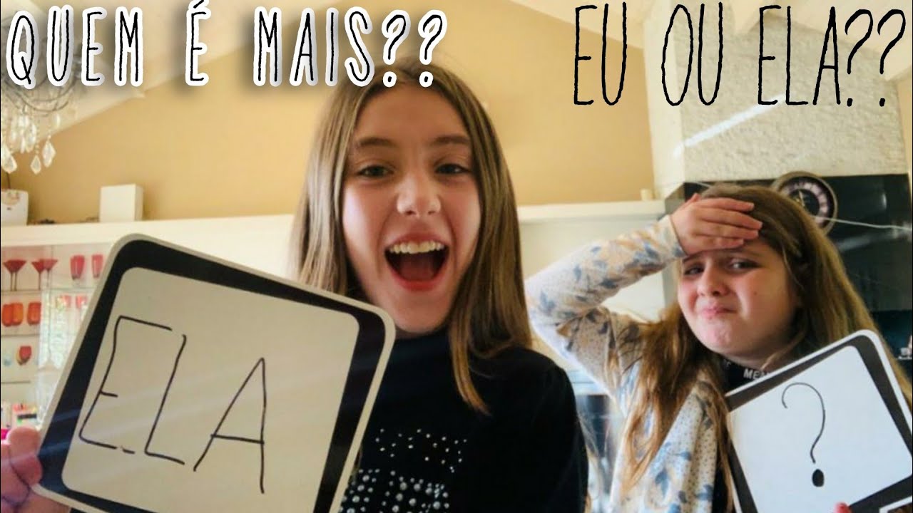 TAG EU ou ELA!! YouTube