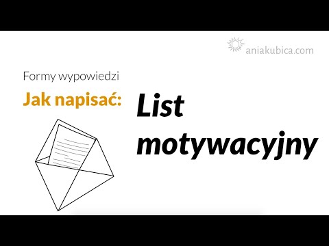 List motywacyjny