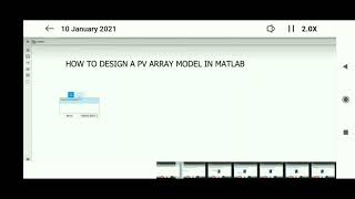 PV ARRAY designing in MATLAB