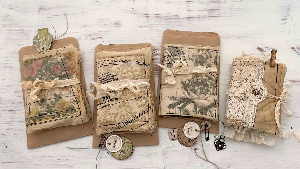 Soft Cover Junk Journals | Flip Through