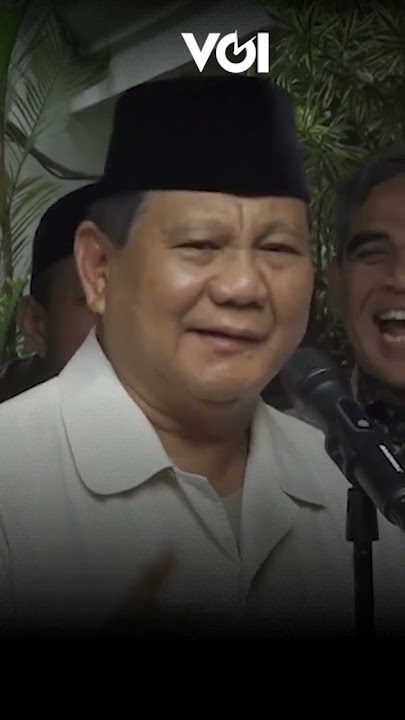Dapat Dukungan dari Jokowi Menang Pilpres 2024, Begini Kata Prabowo Subianto #shorts