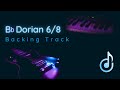 Smooth dorian backing track in 68