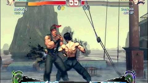 Super Street Fighter 4 - Fei Long Combos In Real Battles