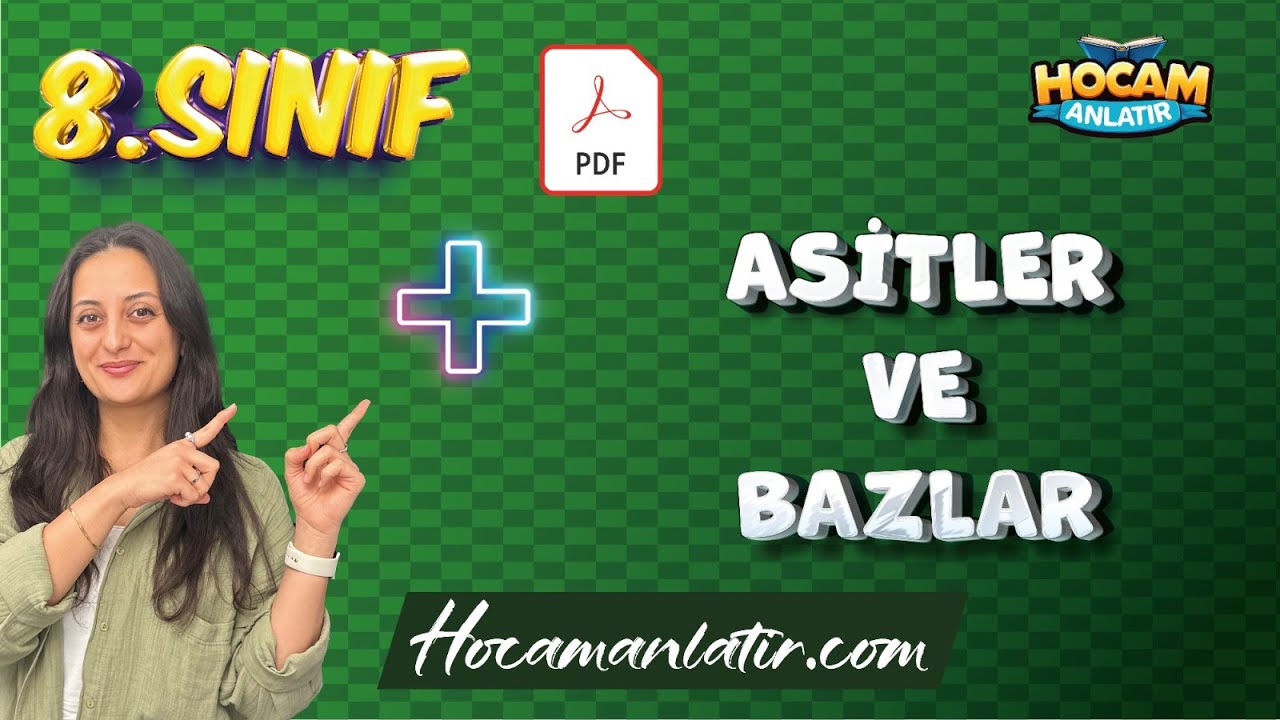 8. Sınıf Fen Bilimleri | Asitler ve Bazlar Konu Anlatımı ve Soru Çözümü #lgs2026