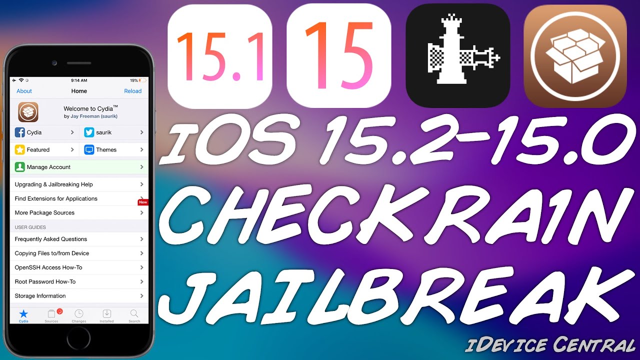 Ios 15 2 15 0 14 8 Jailbreak News Important Checkra1n Update Coming For Ios 15 Pre A12 Youtube