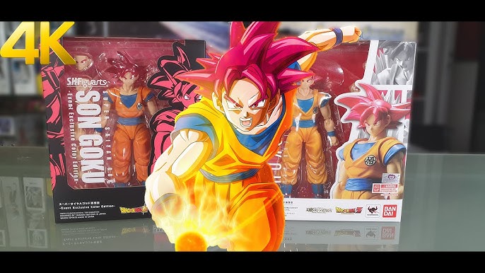 SH Figuarts GOKU GOD EVENT EXCLUSIVE SDCC 2021 / CCXP2021 Dragon Ball Super  Bandai Review 