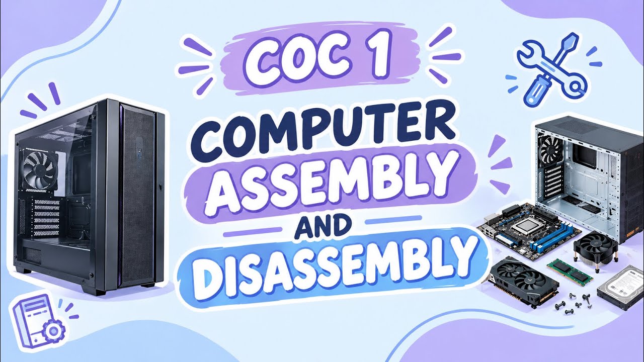 WI - FIVE | CSS COC 1 | [ COMPUTER ASSEMBLY & DISASSEMBLY ] - YouTube