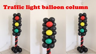 Traffic light balloon column