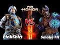 For honor pinkshirtman vs smoke fh the toxicity is back