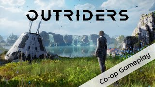 Outriders co op gameplay with Trickster and Technomancer Class