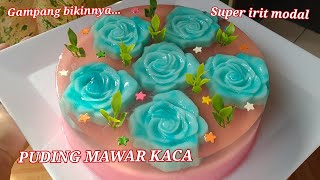 PUDING MAWAR KACA || Gampang dan irit modal