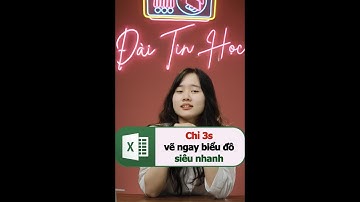 Chỉ 3s vẽ ngay biểu đồ siêu nhanh #short #shorts #tinhocvanphong clip 65