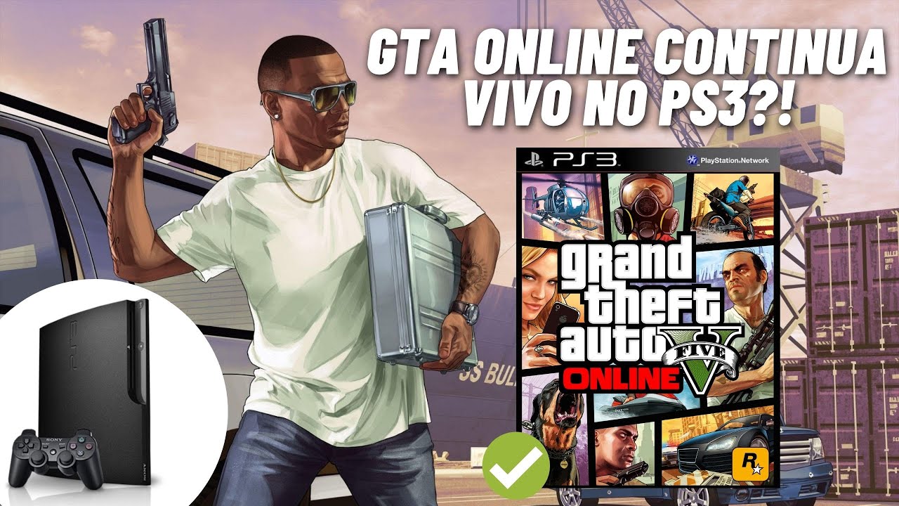 GTA do PS3 voltou #rinaldodomingues2 #gtaonlineps3 #gta